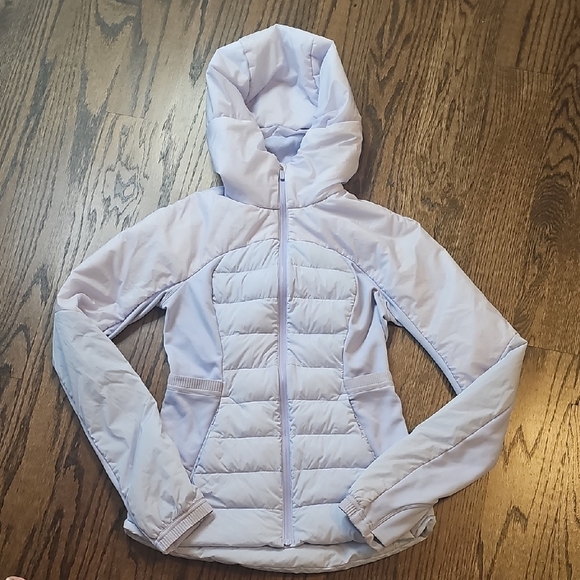 lululemon athletica Jackets & Blazers - Lululemon Athletica Down For It All Jacket In Lavender Dusk